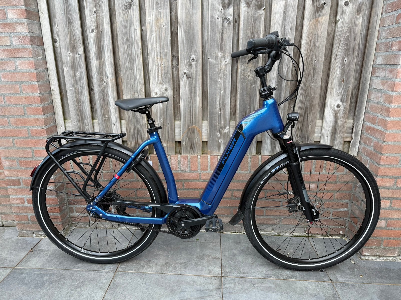 Flyer Gotour 6 Elektrische fiets D53cm Accu 625Wh Belt ZGAN!, Fietsen en Brommers, Elektrische fietsen, Zo goed als nieuw, Overige merken