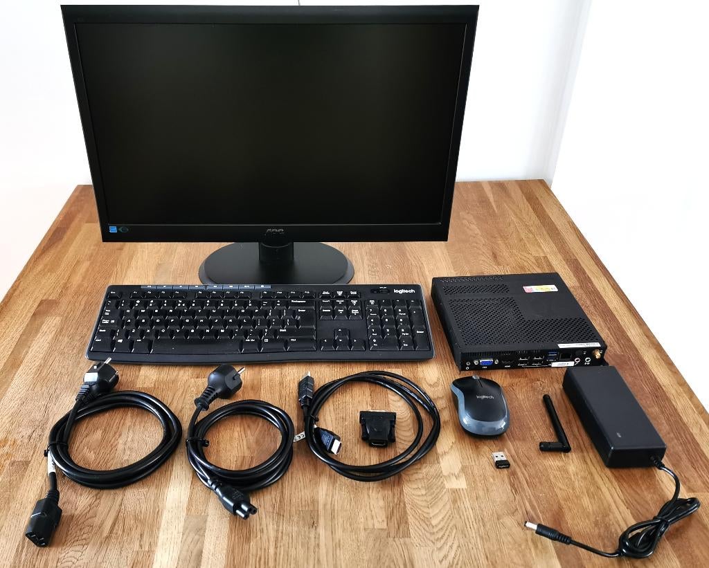 Desktop PC | i5-4250U | 4GB | RAM 128 GB SSD | Monitor | W11, Ophalen, Met monitor, Minder dan 2 Ghz, Zo goed als nieuw