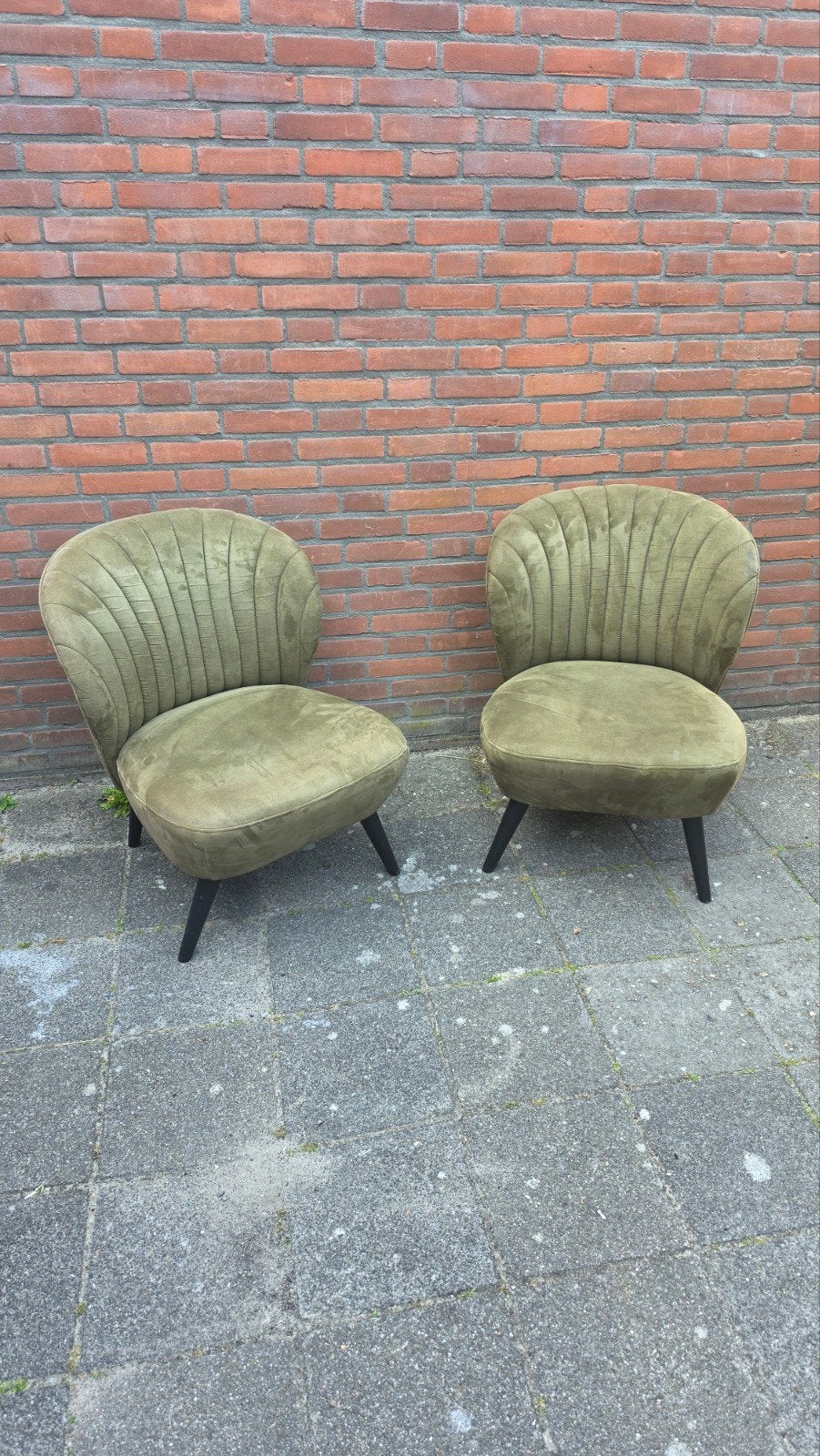 2 leuke fauteuils, Ophalen, Gebruikt, 75 tot 100 cm, 50 tot 75 cm