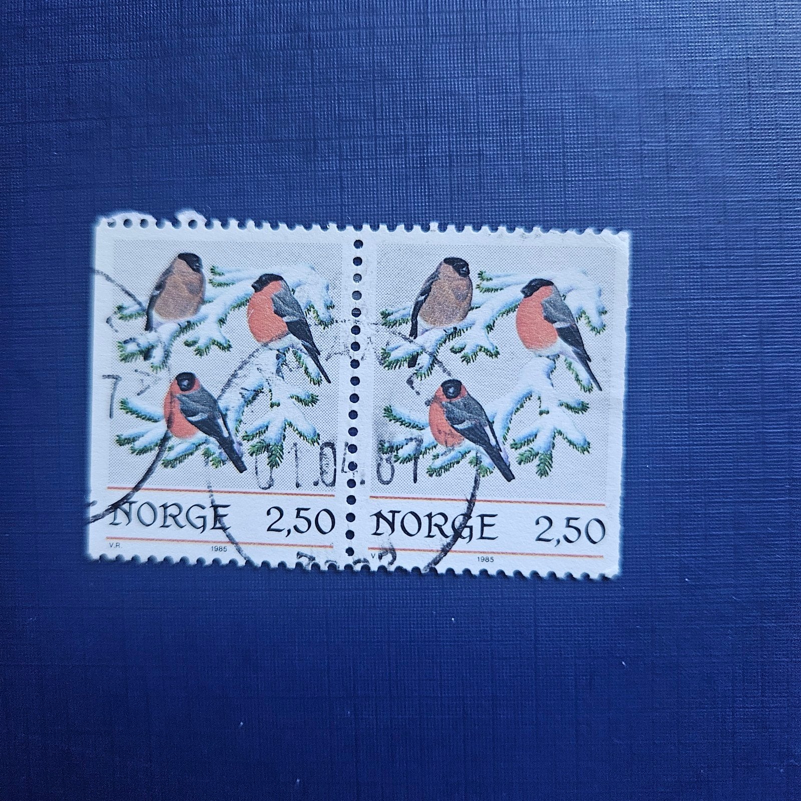 Noorwegen nr 939 paar, Postzegels en Munten, Ophalen of Verzenden, Noorwegen, Gestempeld