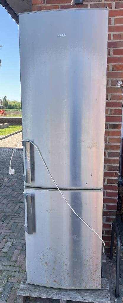 AEG koelvries combinatie, Ophalen, Gebruikt, 200 liter of meer, Met aparte vriezer