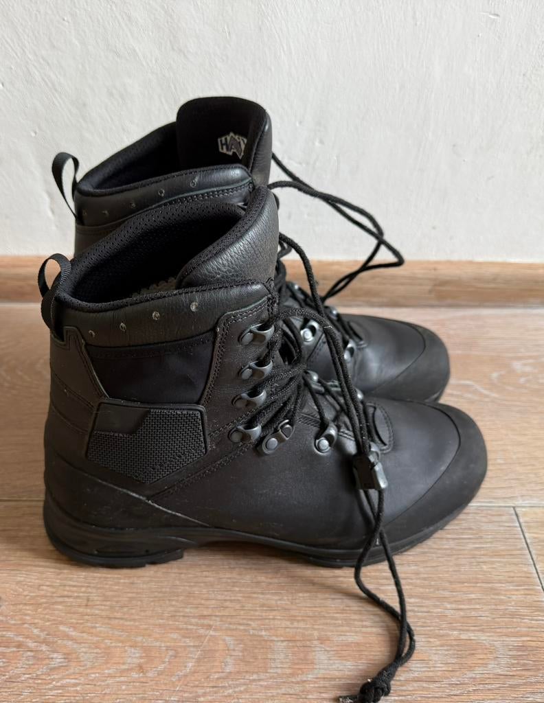 Haix Mondo maat 275 M (43,5), zwart + Haix schoensmeer, Ophalen, Zo goed als nieuw, Schoenen