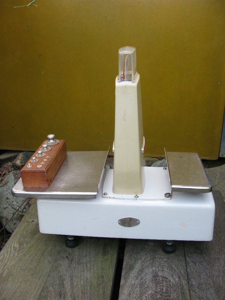 BERKEL WEEGSCHAAL MODEL 334 uit 1976 + GEWICHTEN, Ophalen, Huis en Inrichting