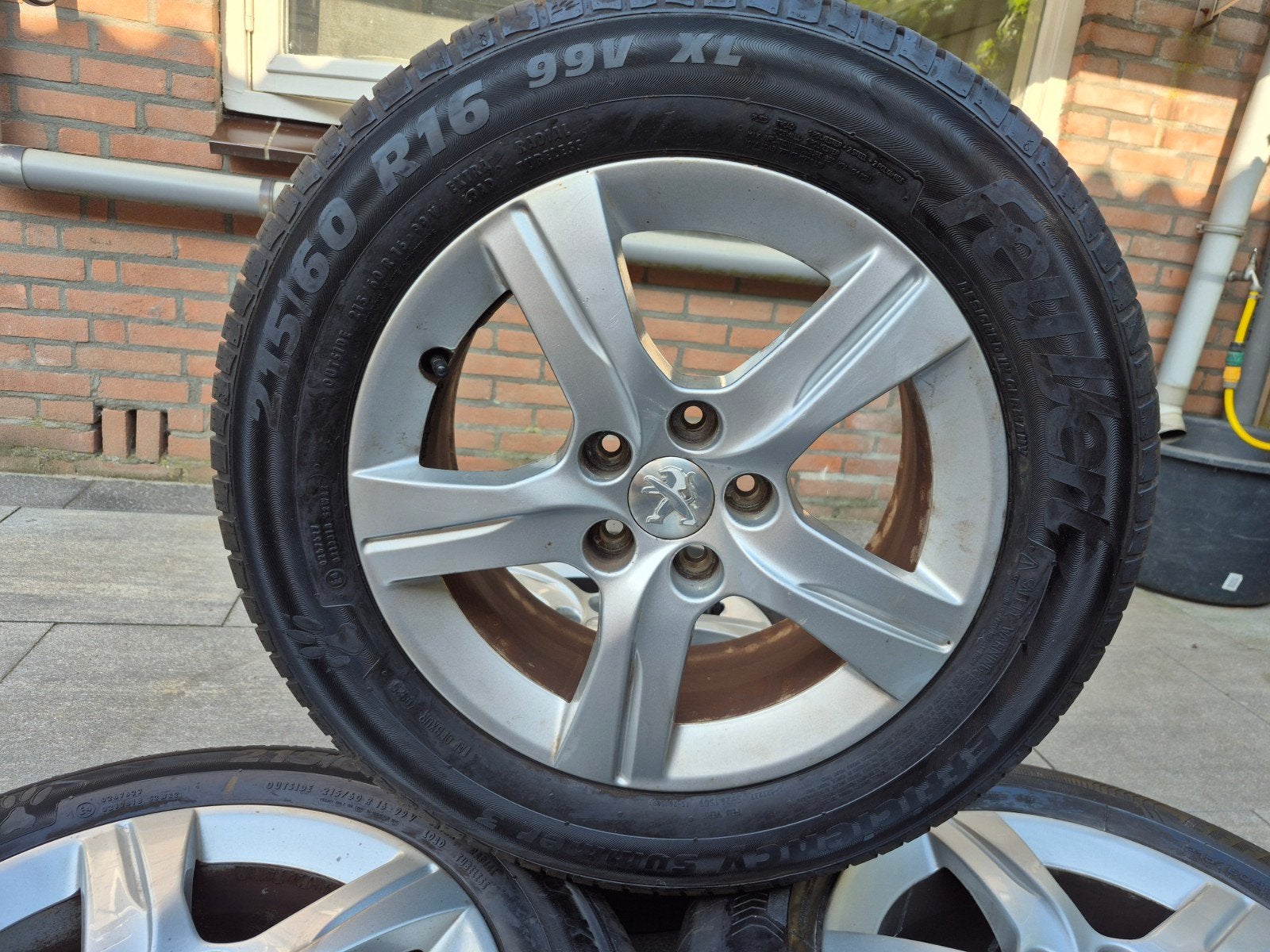 Te koop Origineel peugeot 508 velgen 215 60 16inch., Auto-onderdelen, Banden en Velgen, Ophalen, 16 inch, Banden en Velgen, Personenwagen