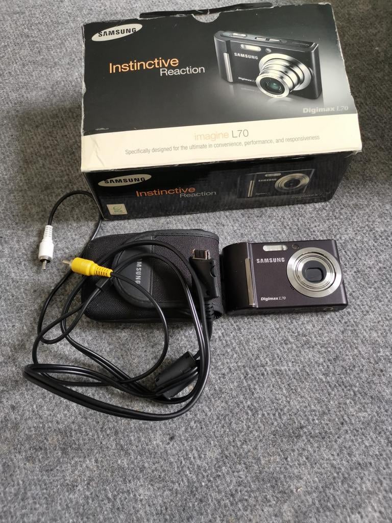 Samsung Digimax L70 Digitale Camera - lader ontbreekt., Gebruikt, Compact, Ophalen of Verzenden, Samsung