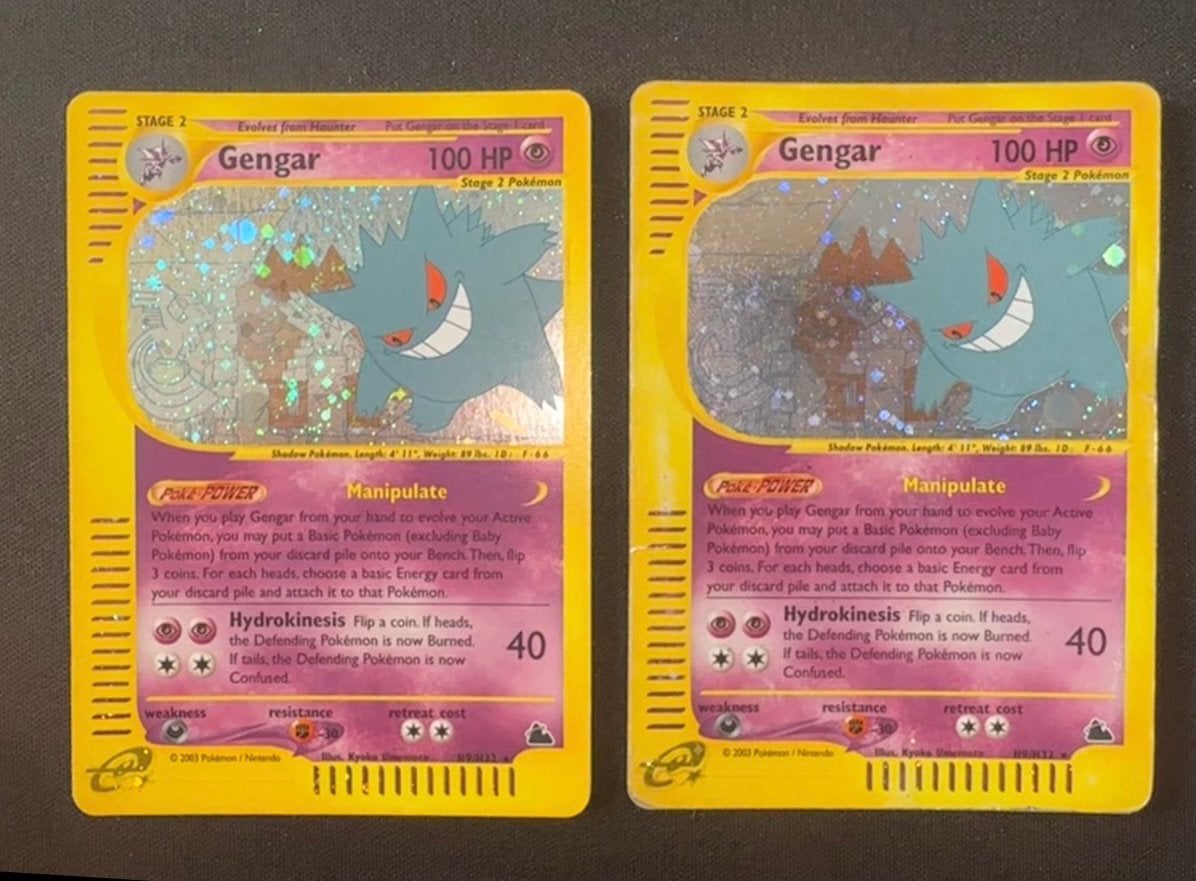 2X Gengar Skyridge Holo H9, Ophalen of Verzenden, Zo goed als nieuw