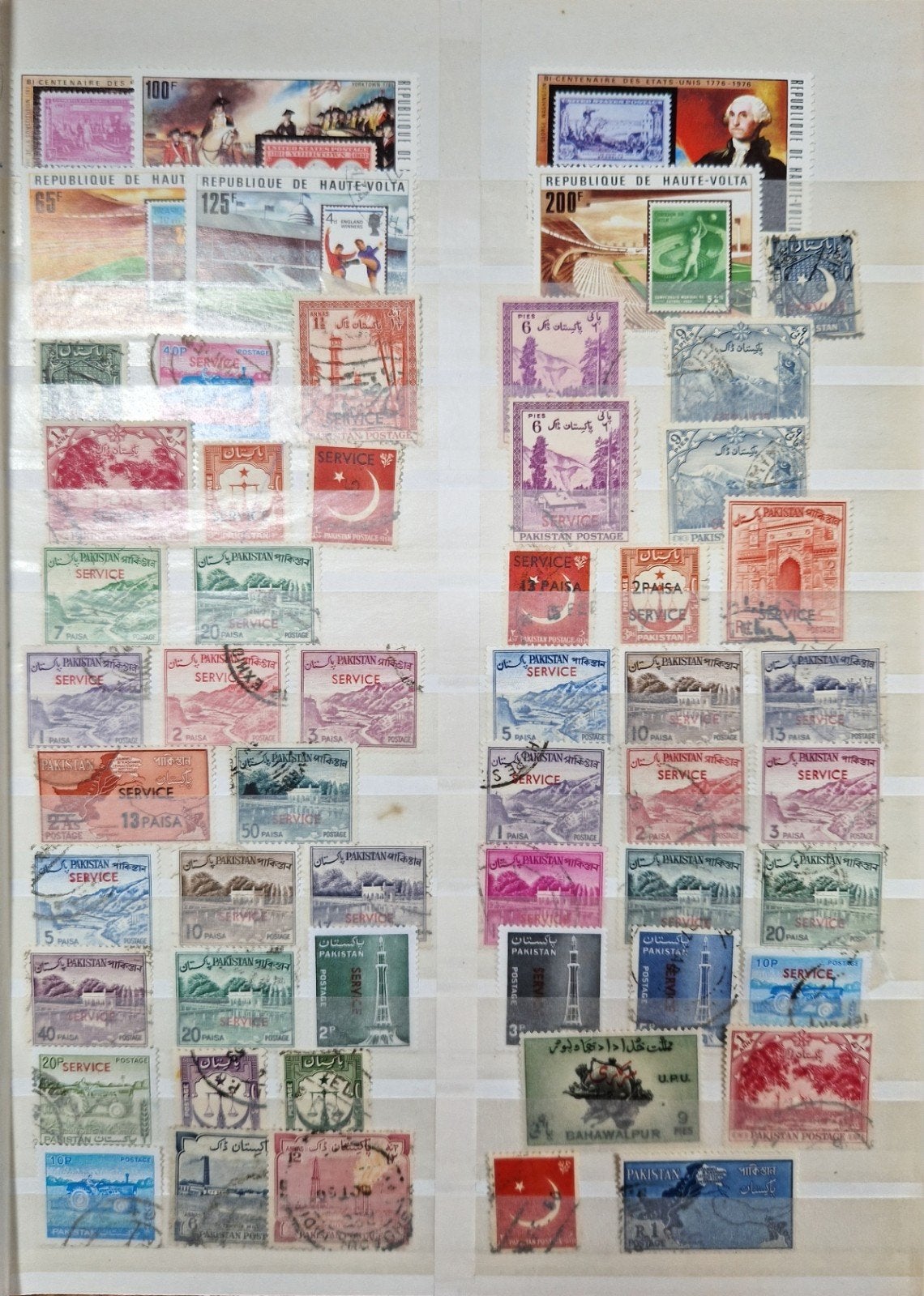 Dik album Pakistan, Polen, Roemenië, CCCP, Panama, Paraguay, Postzegels en Munten, Ophalen of Verzenden, Buitenland