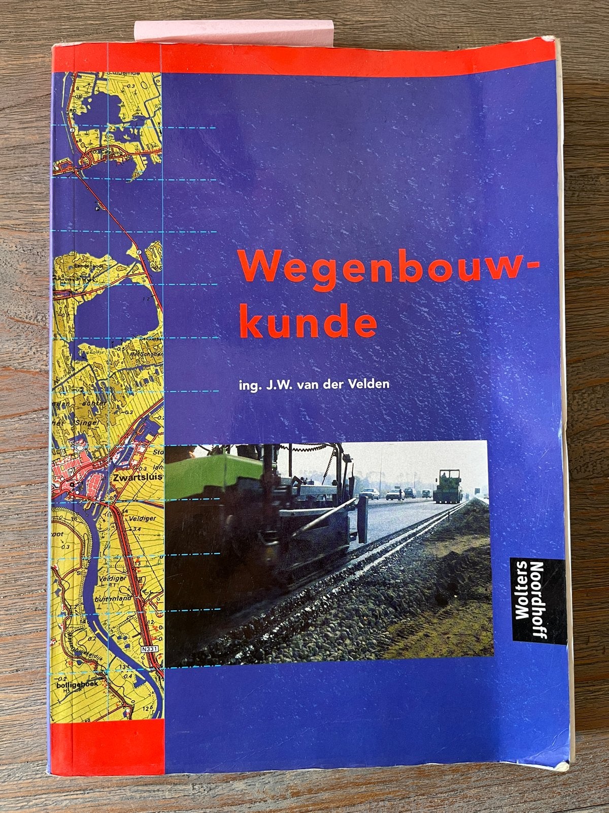 Wegenbouwkunde - ing. J.W. van der Velden MBO BOL4, Boeken, Ophalen of Verzenden, Gelezen, Bouwkunde