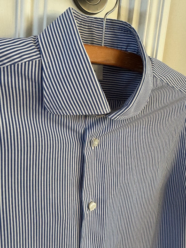 OGER overhemd maat 40, Verzenden, Nieuw, Blauw, Halswijdte 39/40 (M)