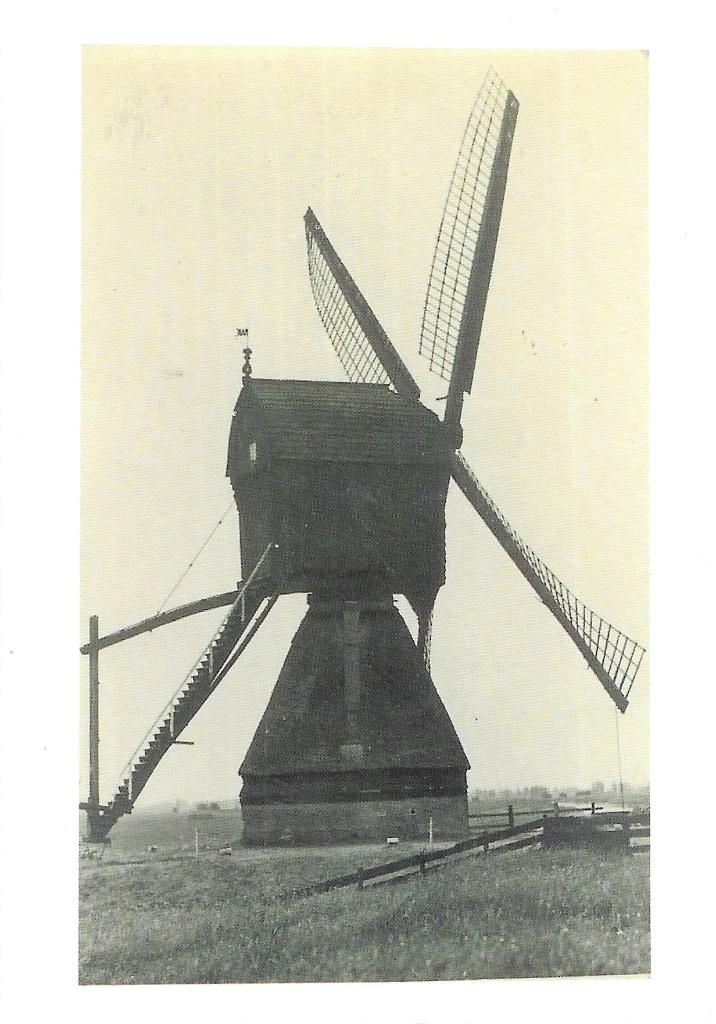 AK Ottoland - Zuidelijke wip water molen, Verzamelen, Ansichtkaarten | Nederland, Verzenden, 1960 tot 1980, Ongelopen, Zuid-Holland