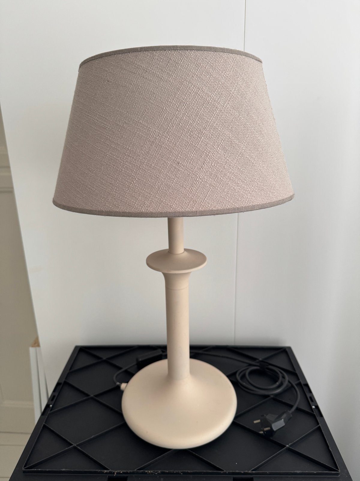 Vintage Jaren '70 Tafellamp - Wessel Herford - 60 cm hoog, Ophalen of Verzenden, Gebruikt, Metaal