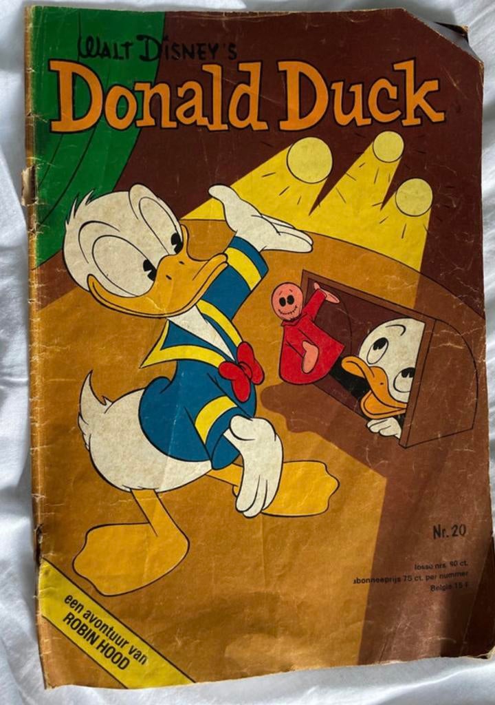 Donald duck 1975 nr20, Ophalen of Verzenden, Zo goed als nieuw, Kwartet(ten)