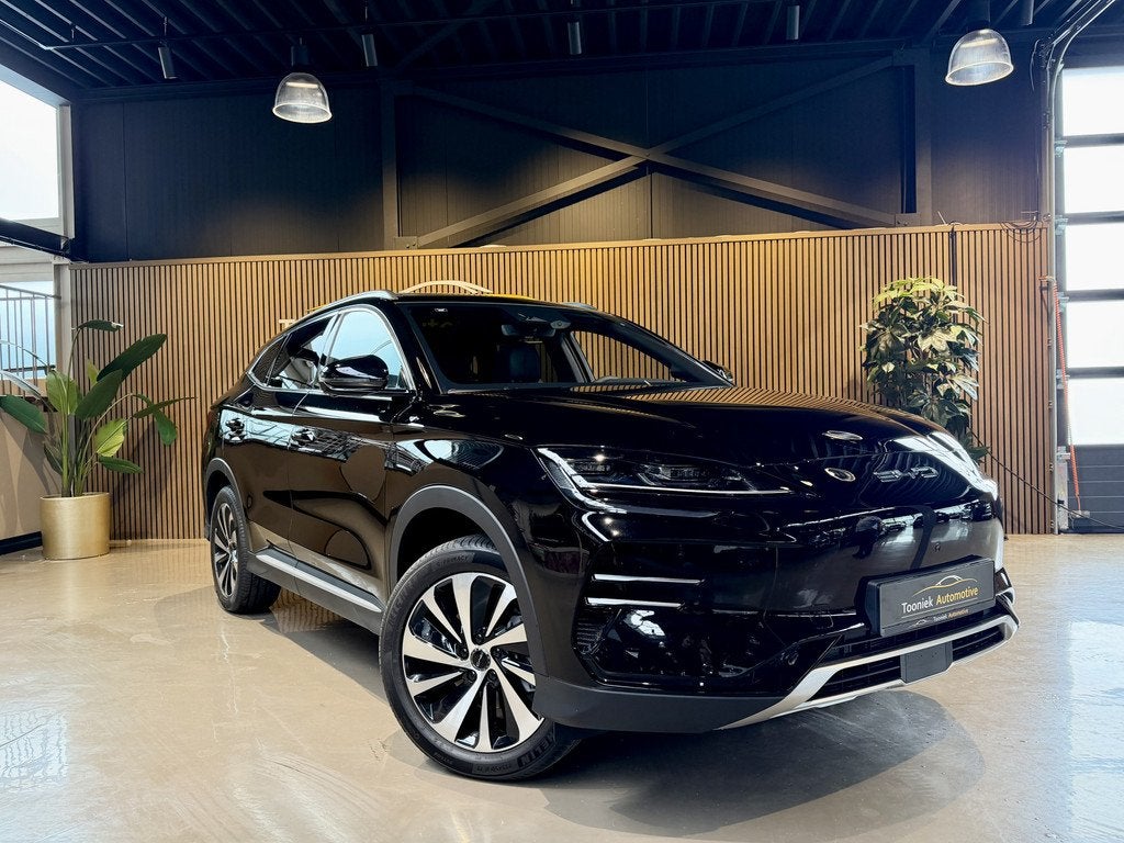 BYD SEAL U Comfort 71.8kwh | APPLE CAR PLAY | PANORAMADAK |, Auto's, BYD, Seal U, Gebruikt, Met garantie (alle), Zwart