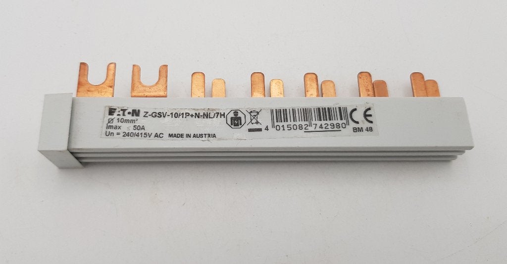 Eaton Groepenkast Kamrail Aardlek + 5 Automaten (1x), Gebruikt, Onbekend, Ophalen of Verzenden, Eaton