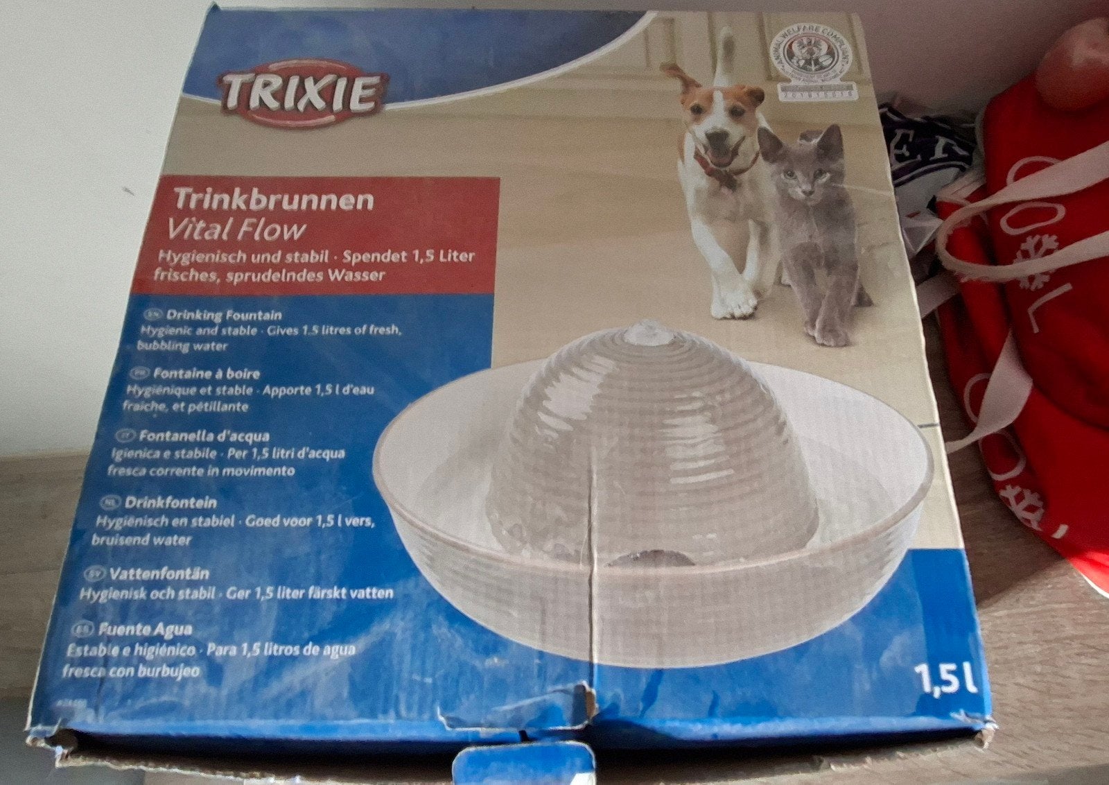 trixie waterfontein, Dieren en Toebehoren, Ophalen of Verzenden, Nieuw