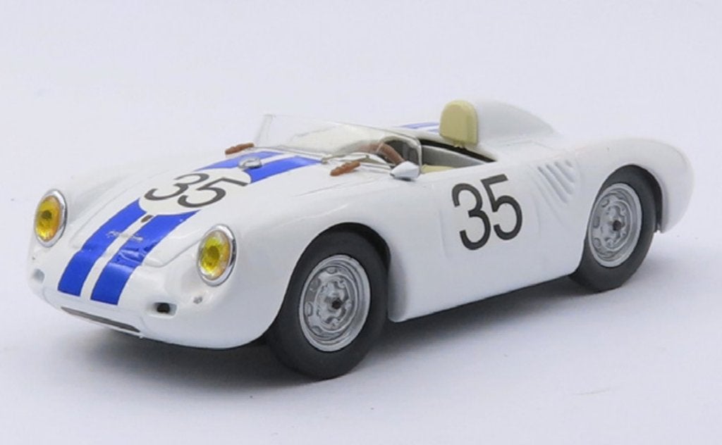 Porsche 550 RS  Le Mans 1957 De Beaufort - miniatuur 1:43, Overige merken, Auto, Verzenden, Via Toscana 85 61122 Pesaro Italie