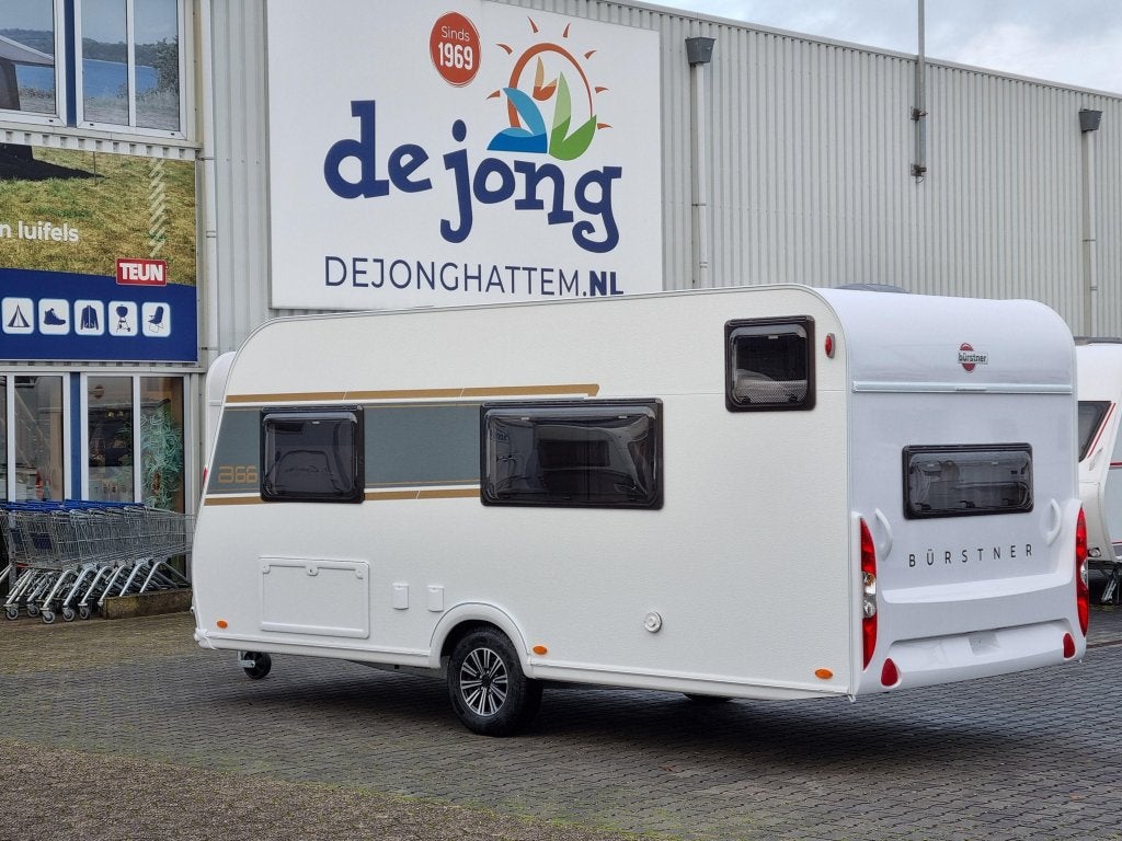Bürstner B66 480 TK - Stapelbed -, Caravans en Kamperen, Overige typen, Bedrijf, Treinzit, Bürstner