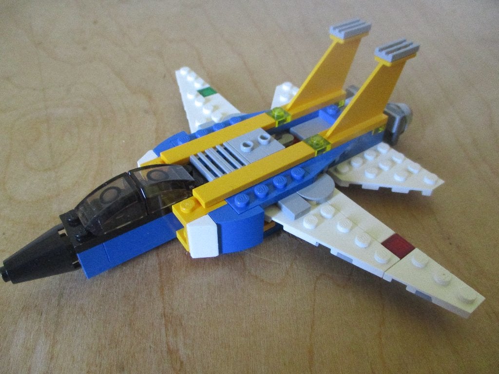 Lego creator 31042 straaljager, Gebruikt, Lego, Ophalen of Verzenden, Creator