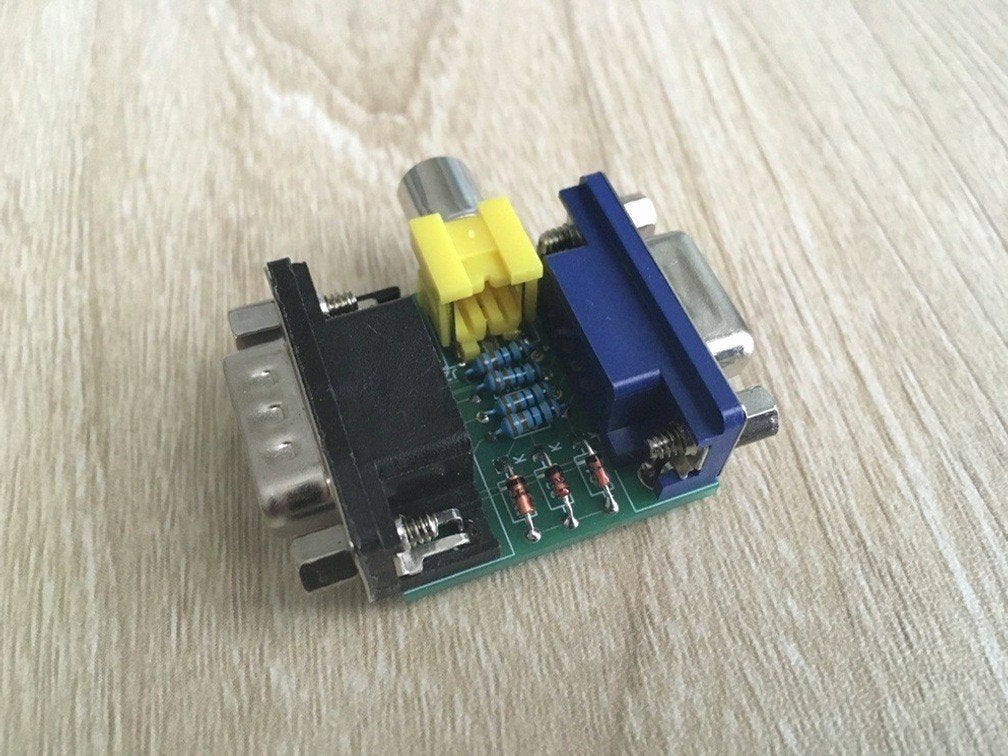 Commodore 128 RGBI naar VGA adapter (80-kolom), Computers en Software, Ophalen of Verzenden