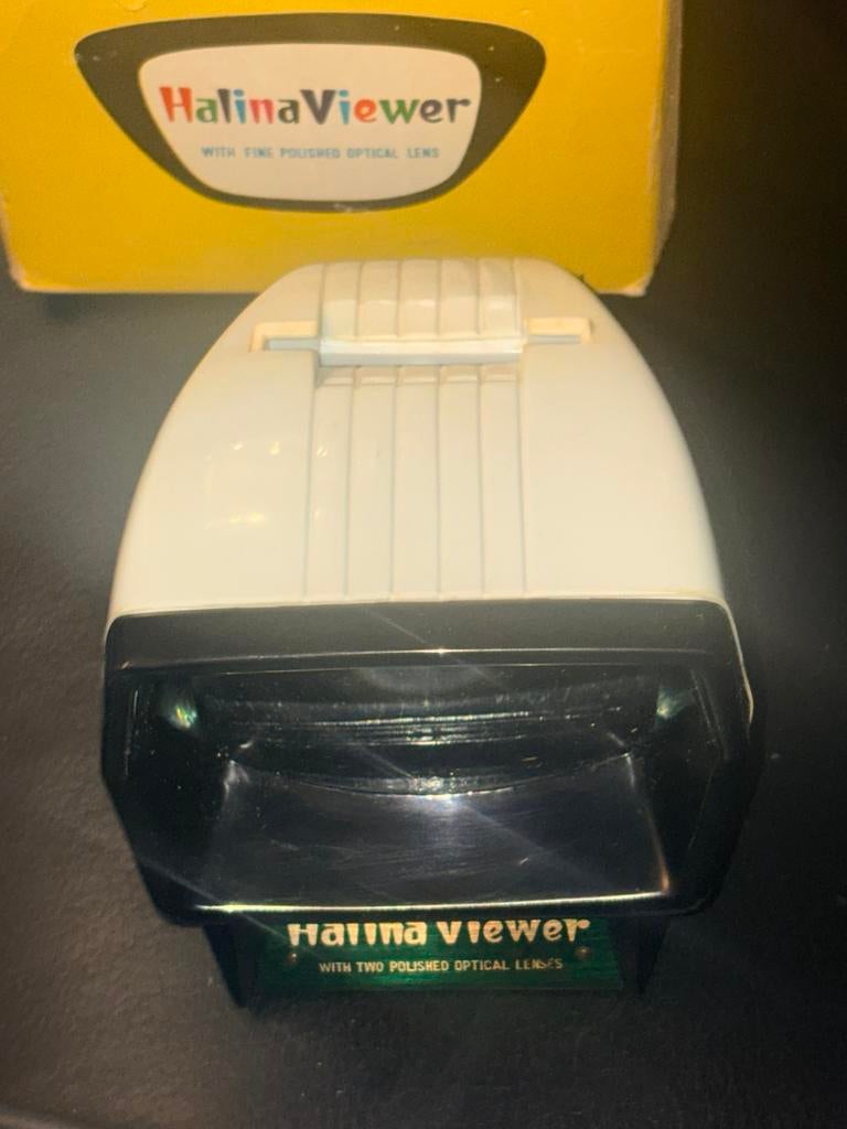 Vintage nieuw Halina diaviewer met originele doos, Audio, Tv en Foto, Diaprojectors, Ophalen of Verzenden, Nieuw
