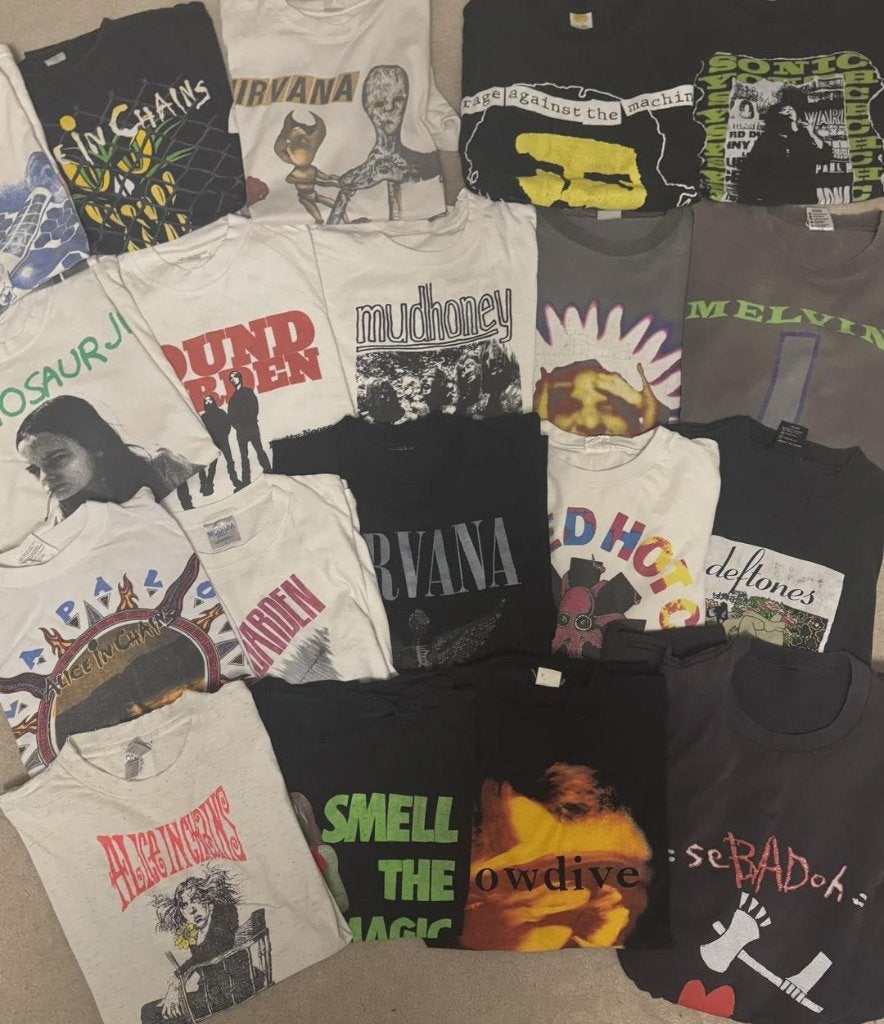 GEZOCHT: Oude Bandshirts – Goede Vergoeding!, Zwart, Vintage, Overige maten, Ophalen of Verzenden