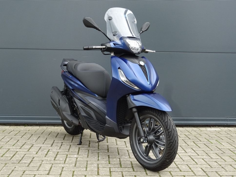 PIAGGIO BEVERLY S 400 2026 1864km Mat blauw, Scooter, Onbekend, 399 cc, Onbekend