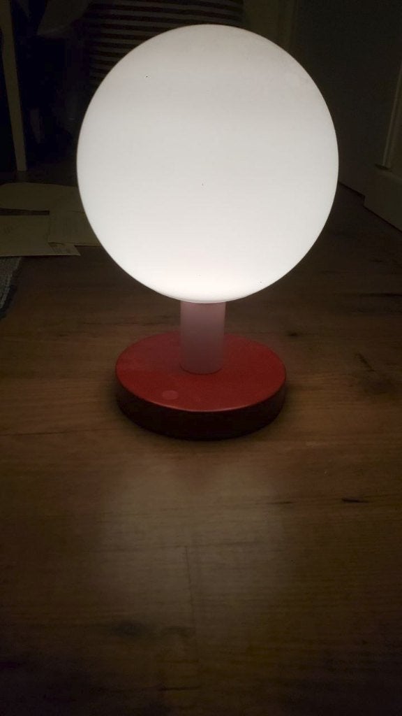 Tafellamp IKEA Solvinden, Ophalen, Kunststof, Meerkleurig, Nachtlamp
