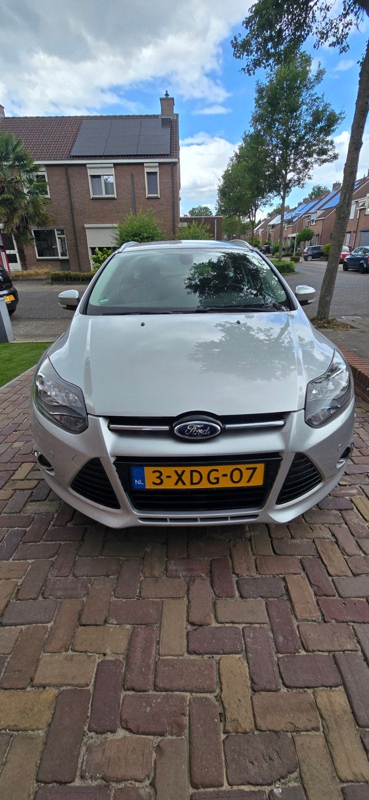 Ford Focus 1.0 Ecoboost 92KW Wagon 2014 Grijs distr riem vv, Origineel Nederlands, Handgeschakeld, 3 cilinders, 998 cc