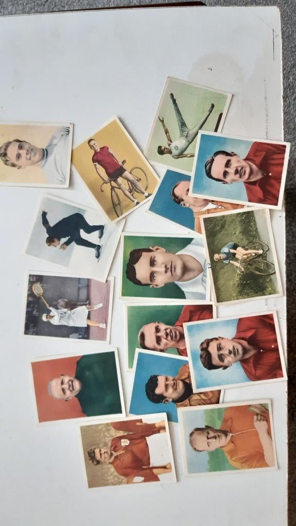 Sportplaatjes verschld68 sporten ., Ophalen of Verzenden, Voor 1940, Gebruikt, Prent