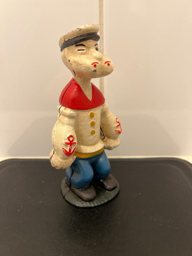 Popeye Piggy Bank Spaarpot, Verzamelen, Stripfiguren, Ophalen of Verzenden, Overige figuren, Gebruikt, Beeldje of Figuurtje