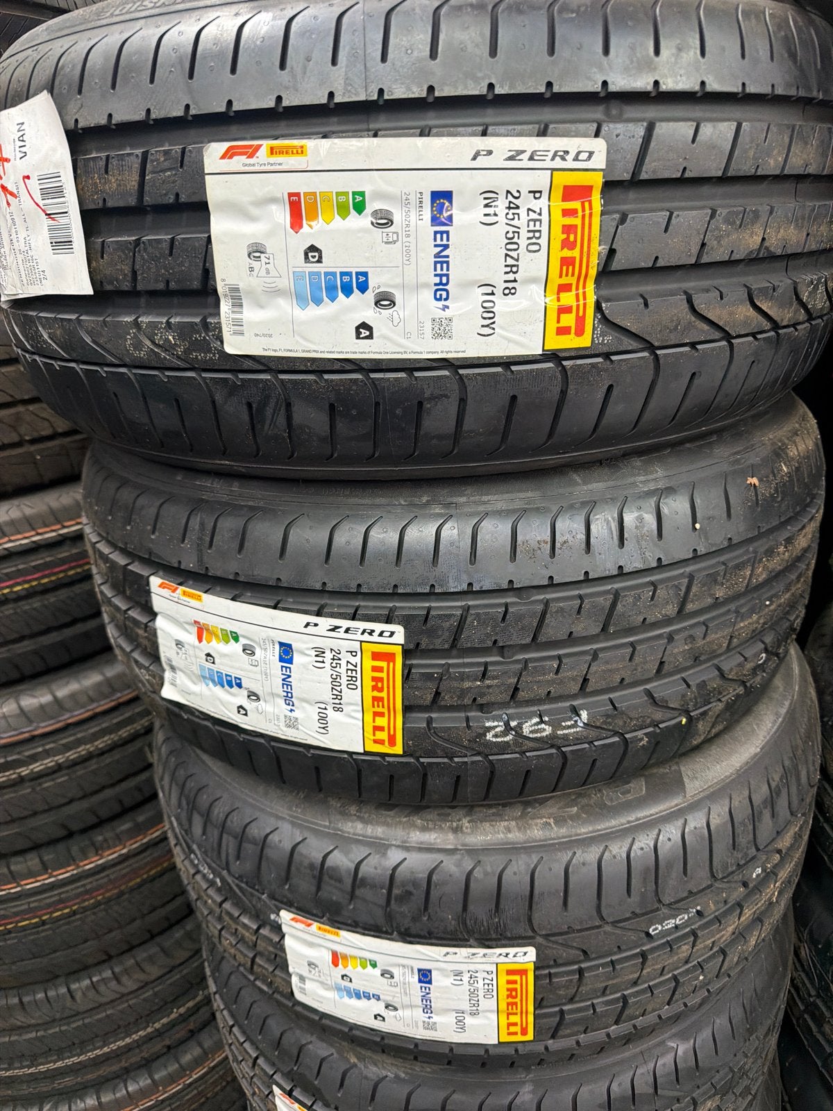 Pirelli P Zero 245/50ZR18 (N1) (100Y) Banden, 18 inch, 245 mm, Nieuw, Ophalen of Verzenden