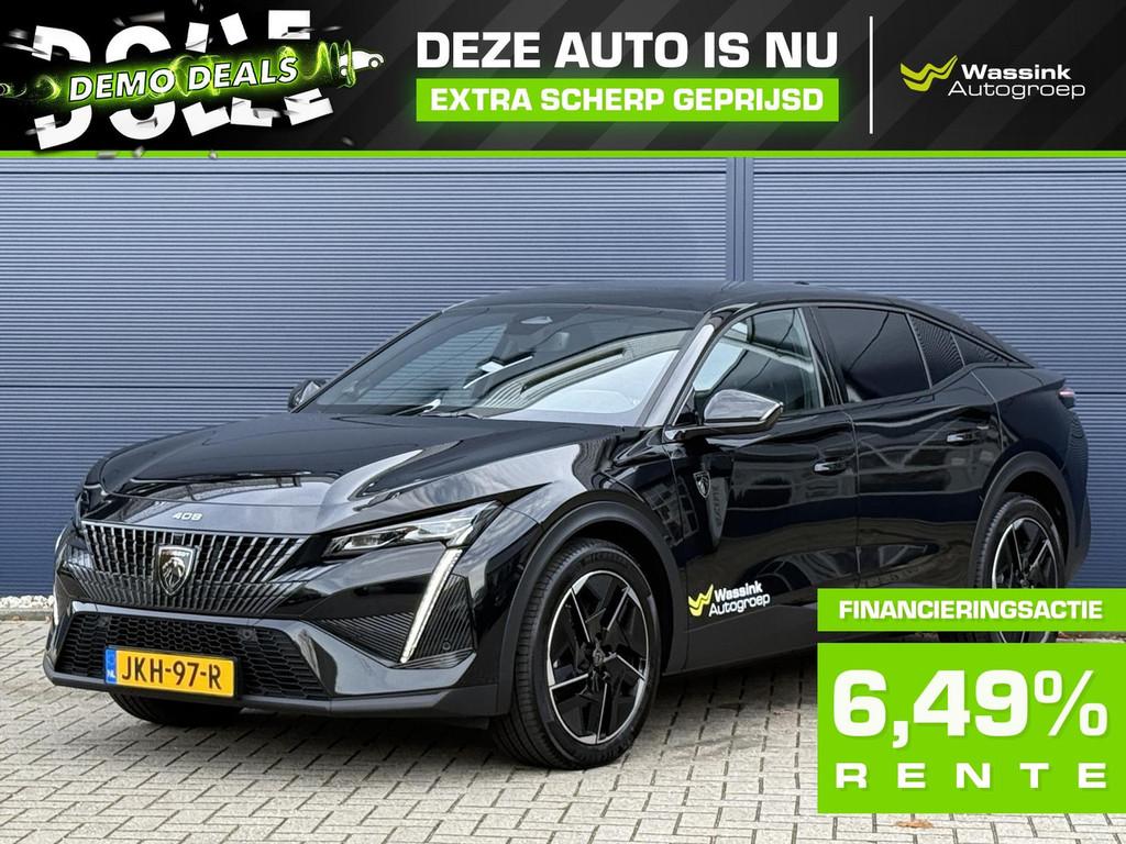 Peugeot 408 58kWh 210pk GT Avantage | Focal | Schuifdak | Ma, Auto's, Automaat, Gebruikt, Cruise Control, 209 pk