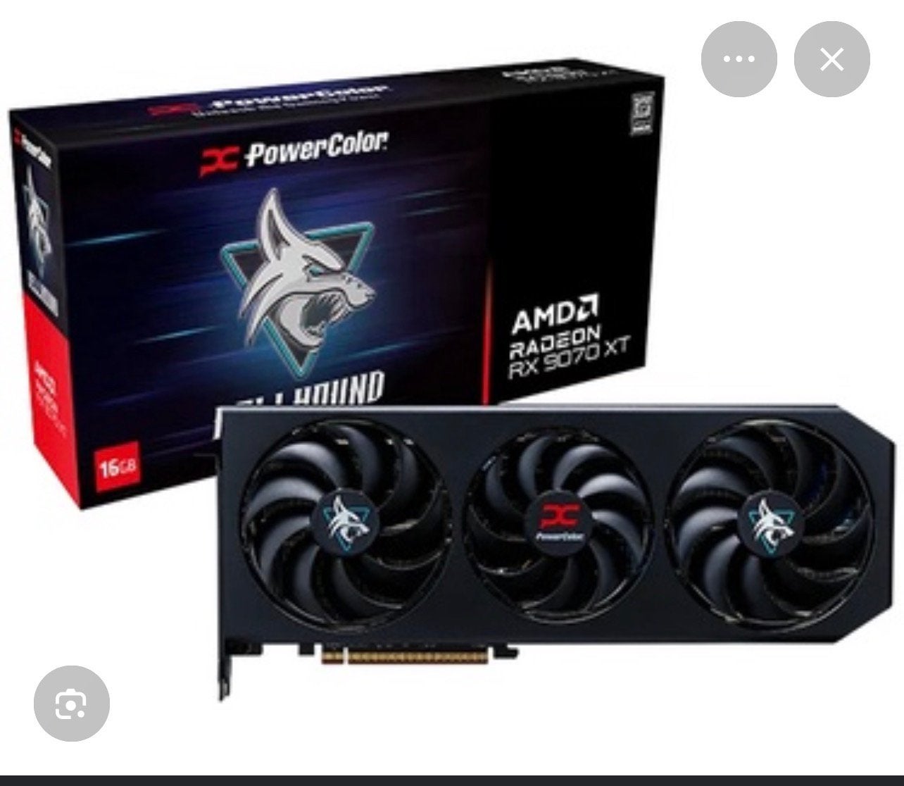 GEZOCHT rx 9070xt hellhound., Ophalen of Verzenden, Zo goed als nieuw, GDDR6, PCI-Express 4