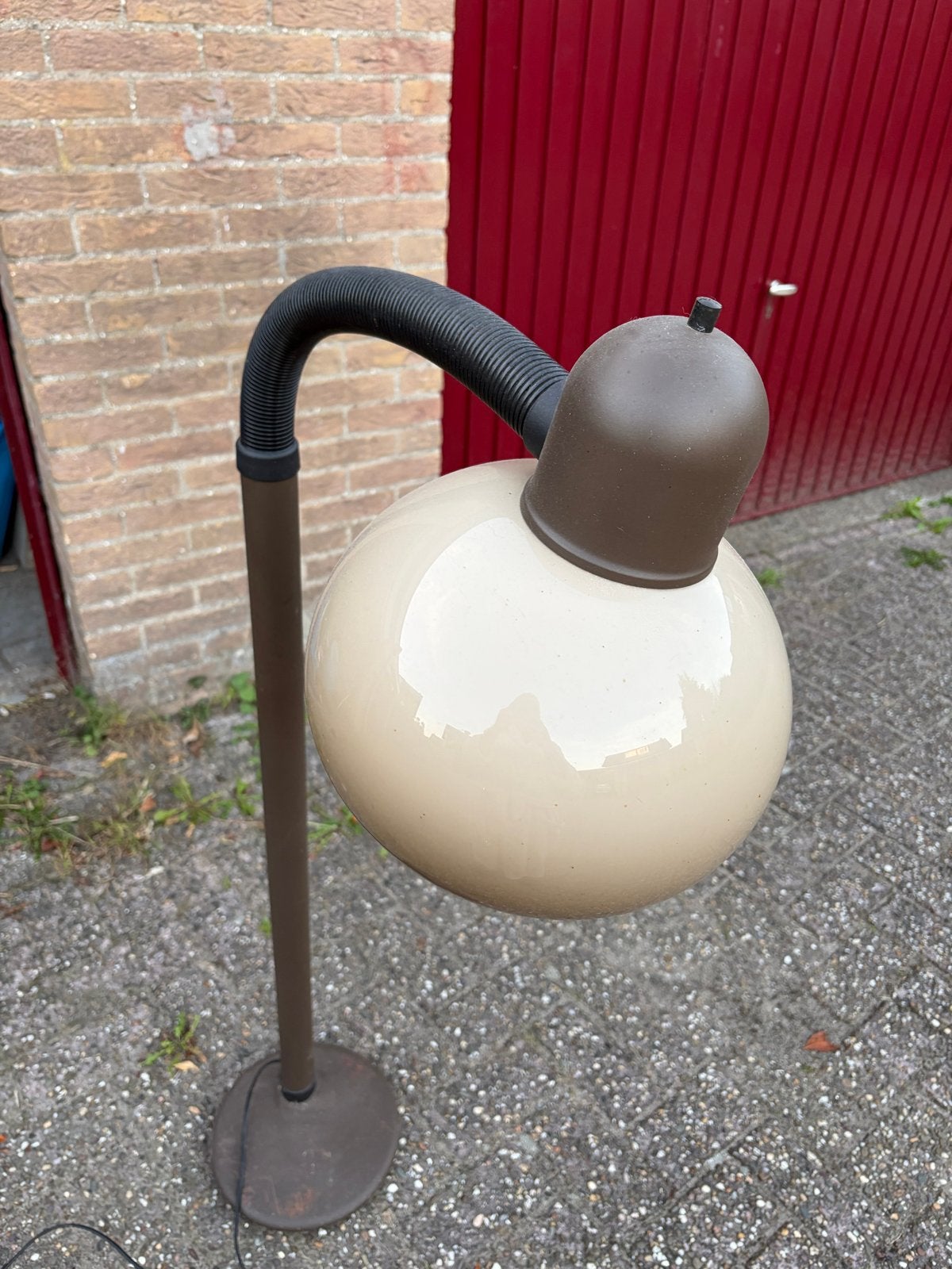 Vintage Vloerlamp mushroom, Ophalen