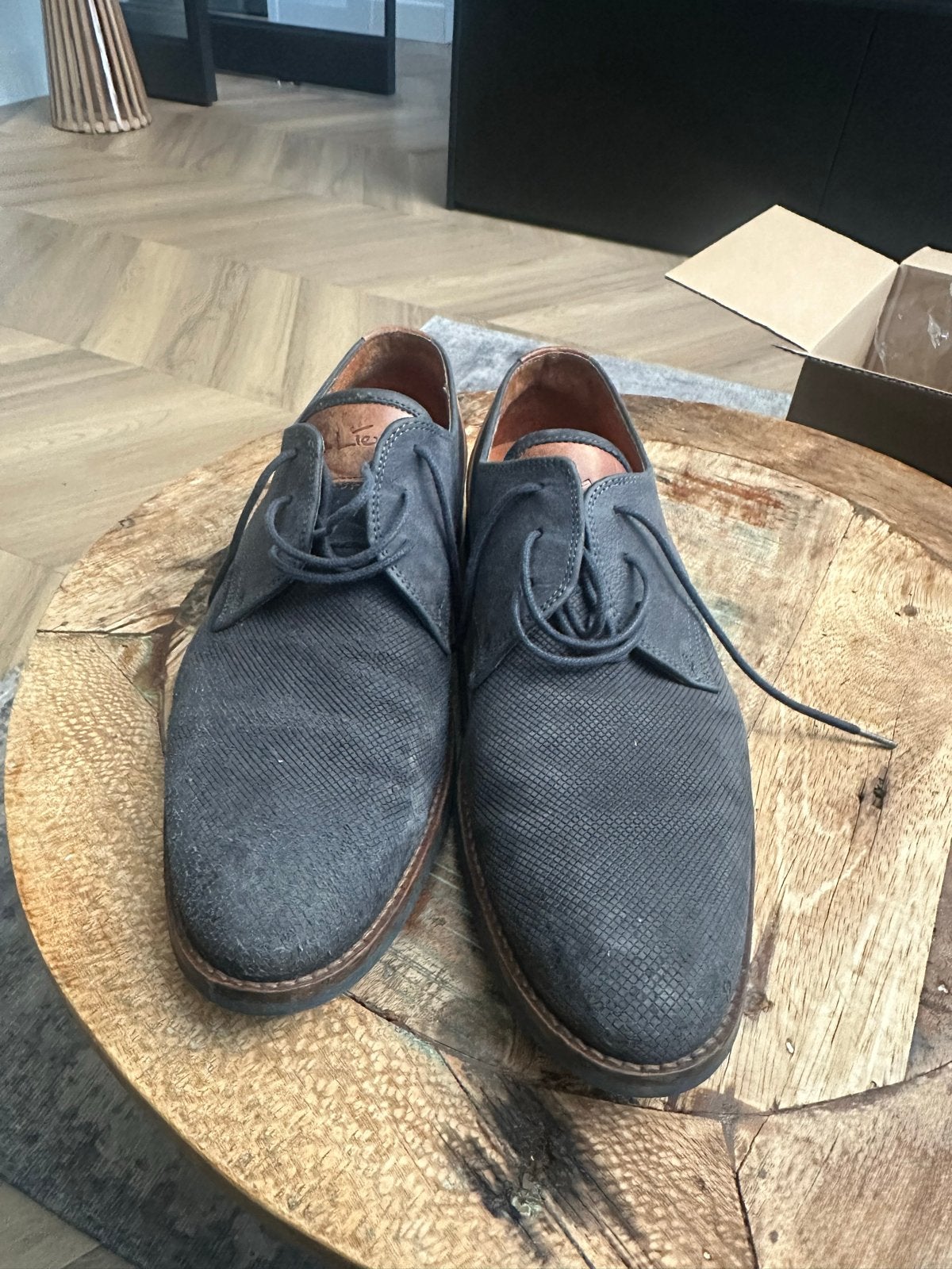 Van Lier nette schoenen - Maat 42, Ophalen of Verzenden, Gedragen, Overige kleuren, Veterschoenen