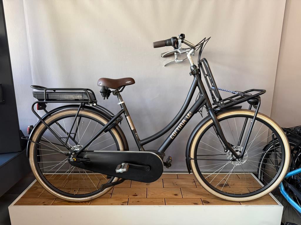 Elektrische Transporter fiets CORTINA U4 BOSCH, Overige merken, 2 zitjes, Versnellingen, Ophalen of Verzenden