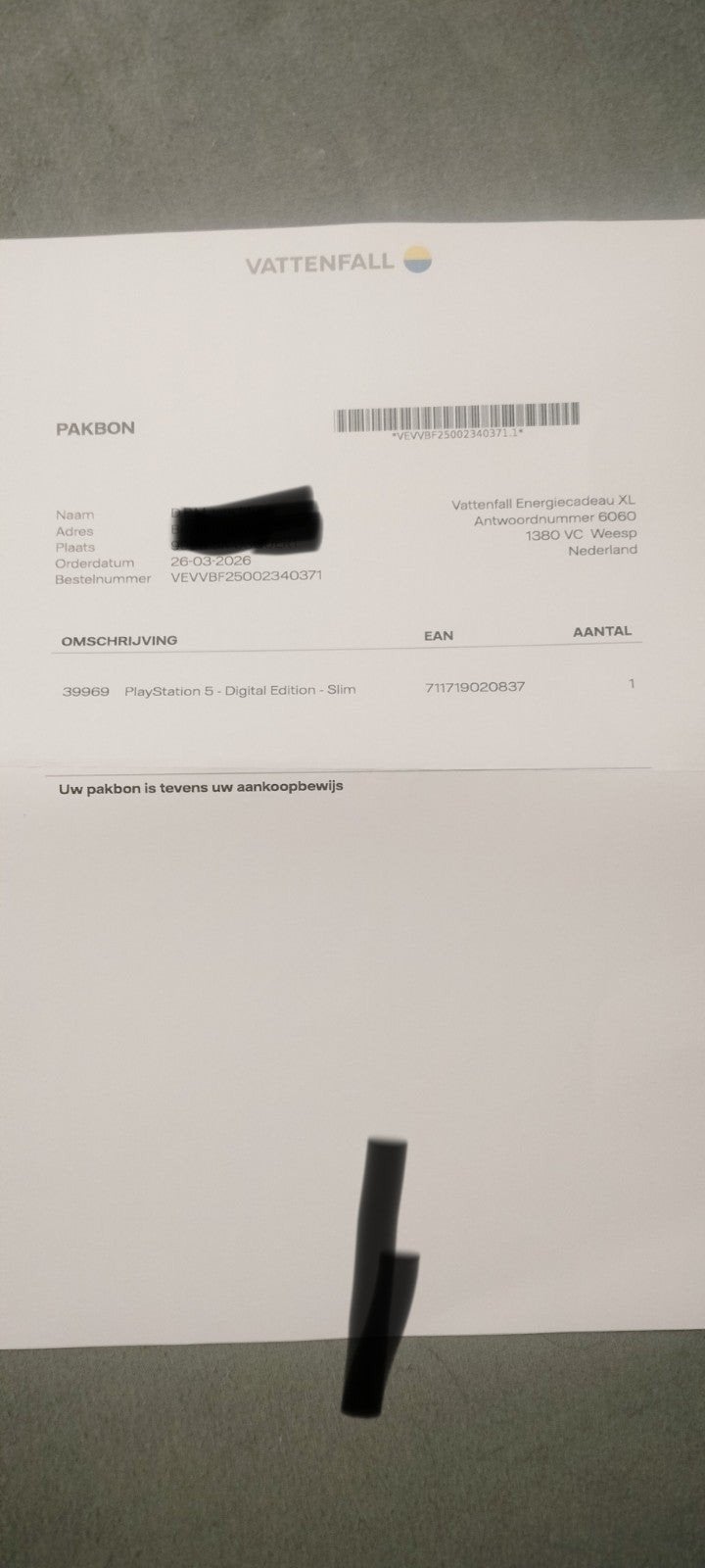 Sony PlayStation 5 Digital Edition - Nieuw in doos, 2 spelers, Verzenden, Nieuw, Online