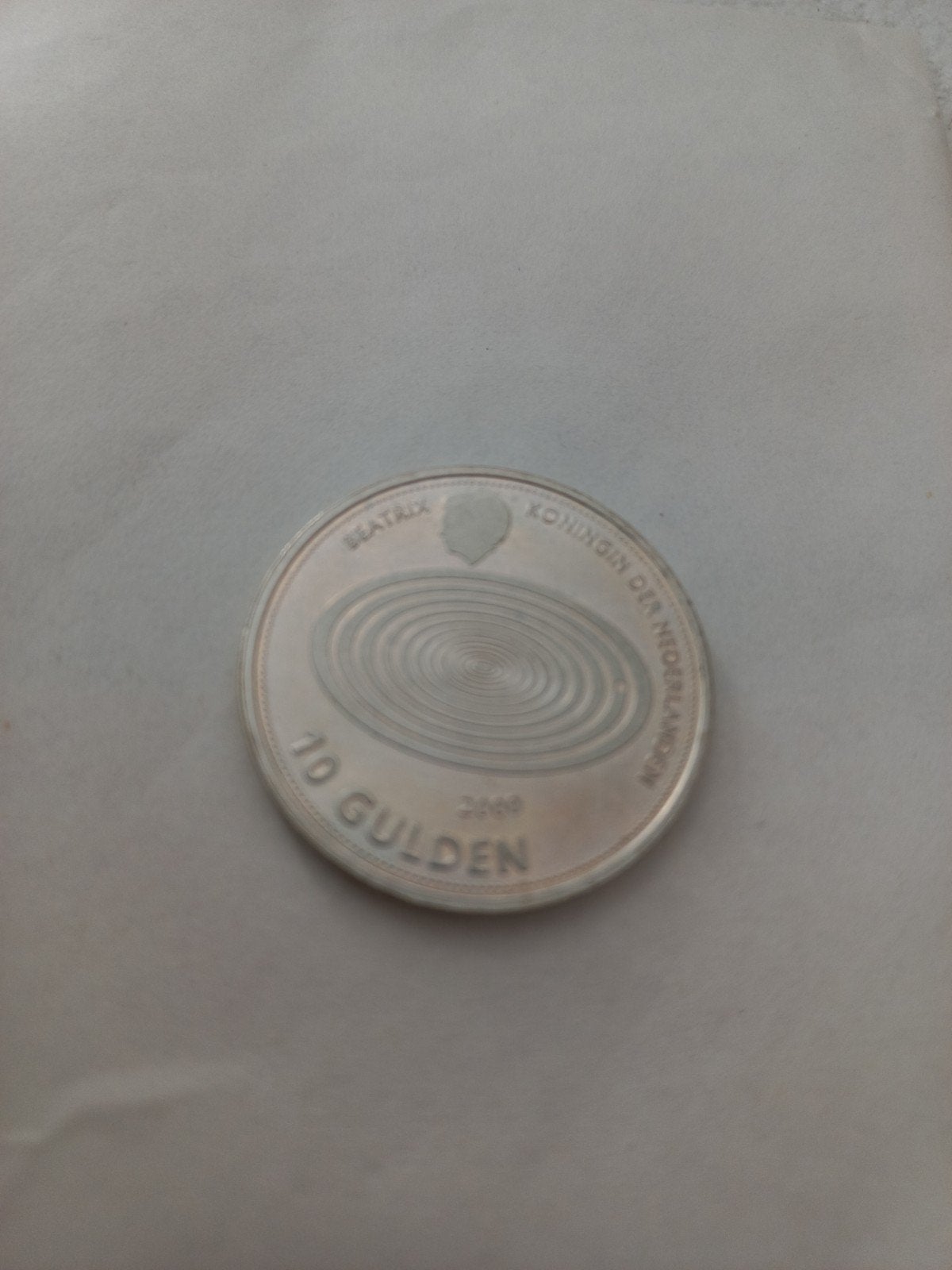 Zilveren 10 Gulden munt Koningin Beatrix 1999, Postzegels en Munten, Munten | Nederland, Ophalen of Verzenden