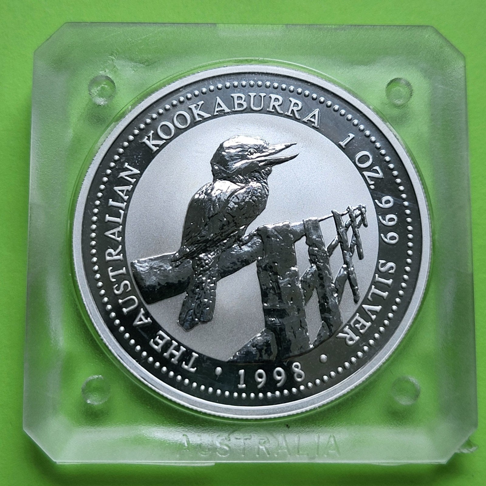 Kookaburra 1998 - 1 oz zilver, Verzenden, Zilver