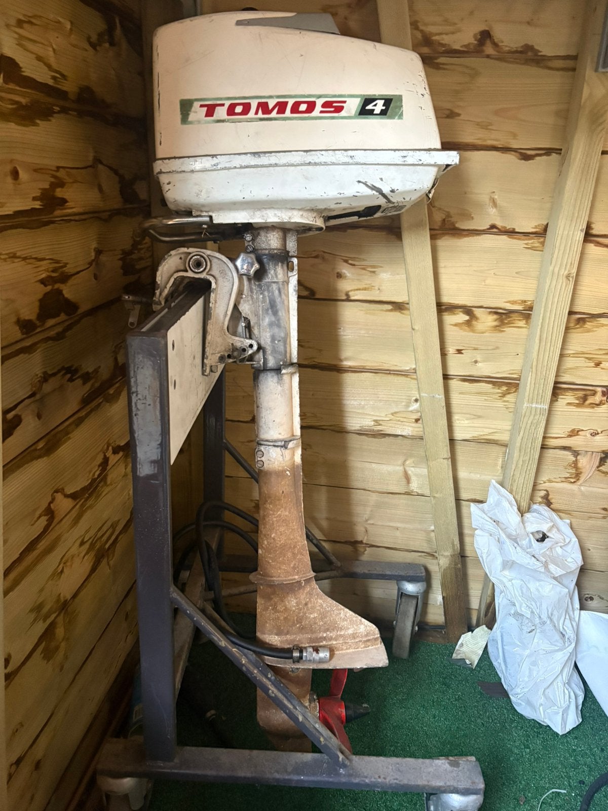 Tomos 4pk opknapper, Watersport en Boten, Ophalen, Gebruikt, Motor en Techniek, Zeilboot of Motorboot