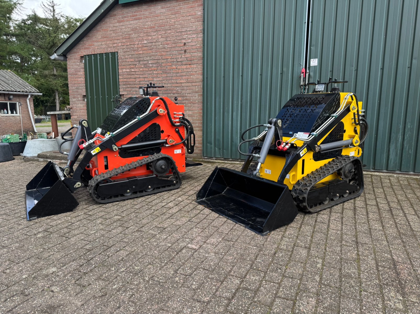 Skidster minishovel schranklader NIEUW!, Ophalen, Overige typen
