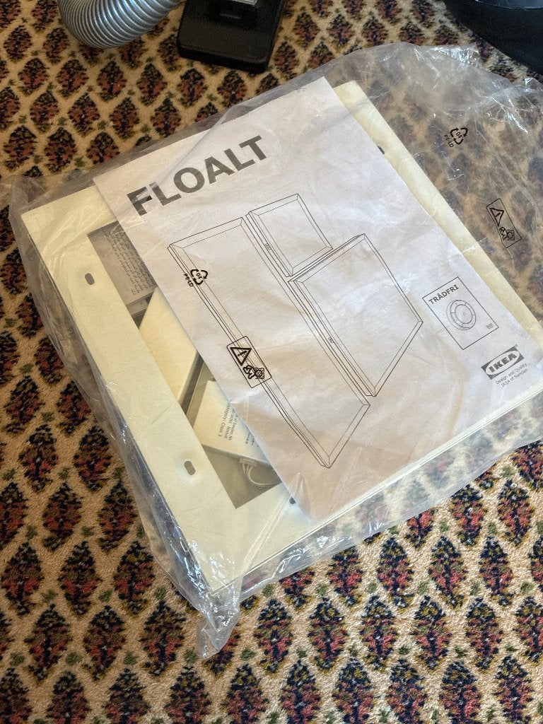 IKEA FLOALT LED lichtpaneel TRÅDFRI – Nieuw zonder doos, Kunststof, Nieuw, Overige fittingen, Ophalen of Verzenden
