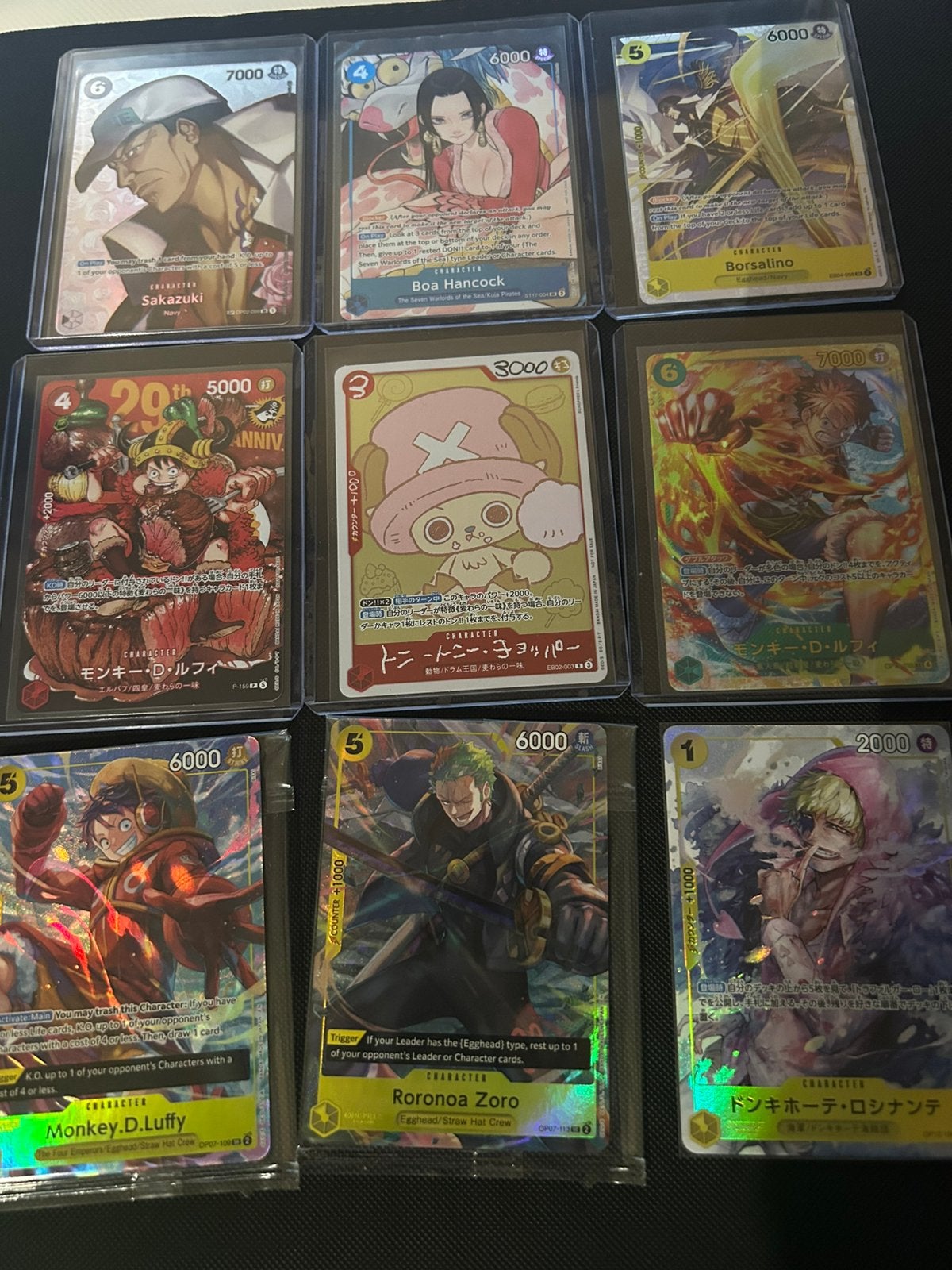 One piece tcg collectie, Ophalen of Verzenden, Zo goed als nieuw