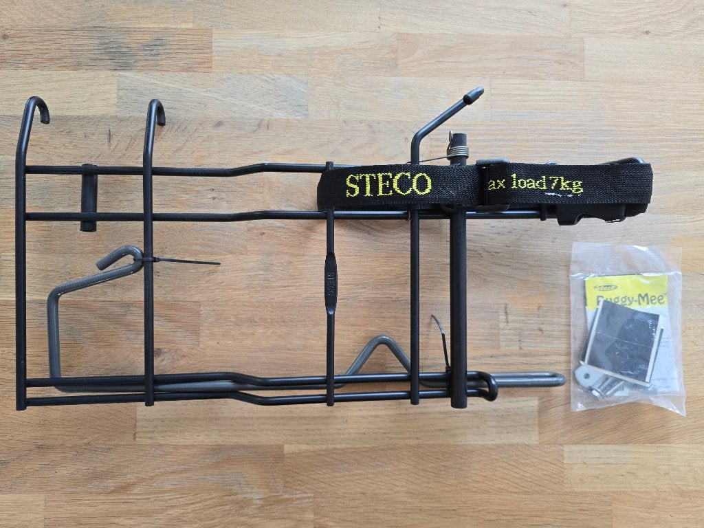 Steco Buggy-Mee buggydrager voor op de fiets (Nieuw!), Ophalen of Verzenden, Nieuw