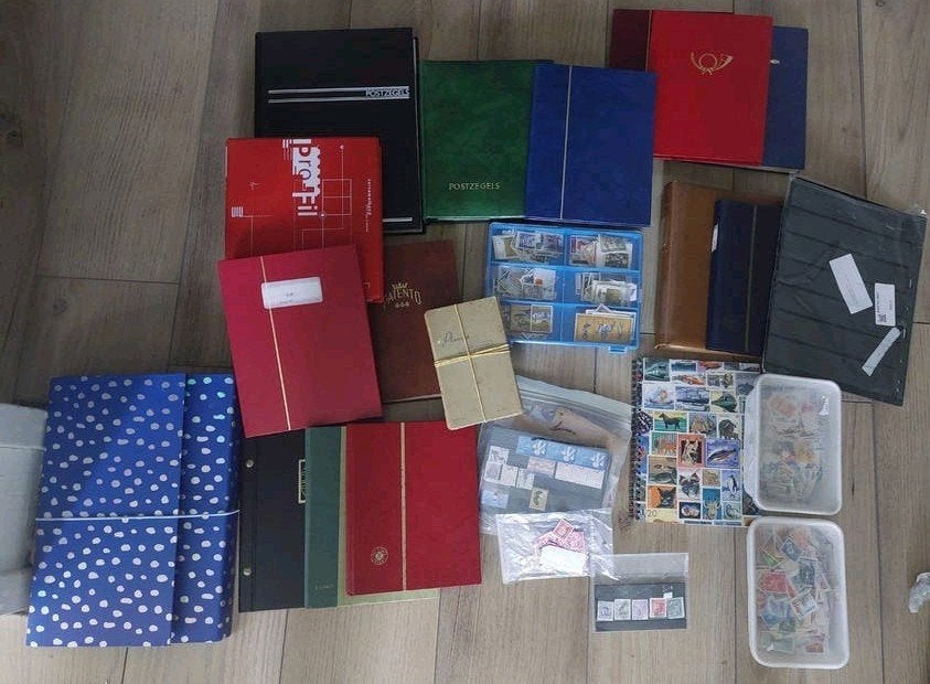 super veel postzegels en boeken!, Postzegels en Munten, Postzegels | Volle albums en Verzamelingen, Ophalen of Verzenden, Nederland en Buitenland