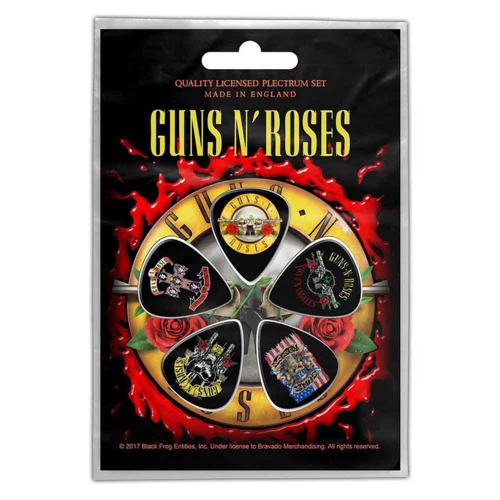 Guns N' Roses Bullets plectrum set gitaar plectrums