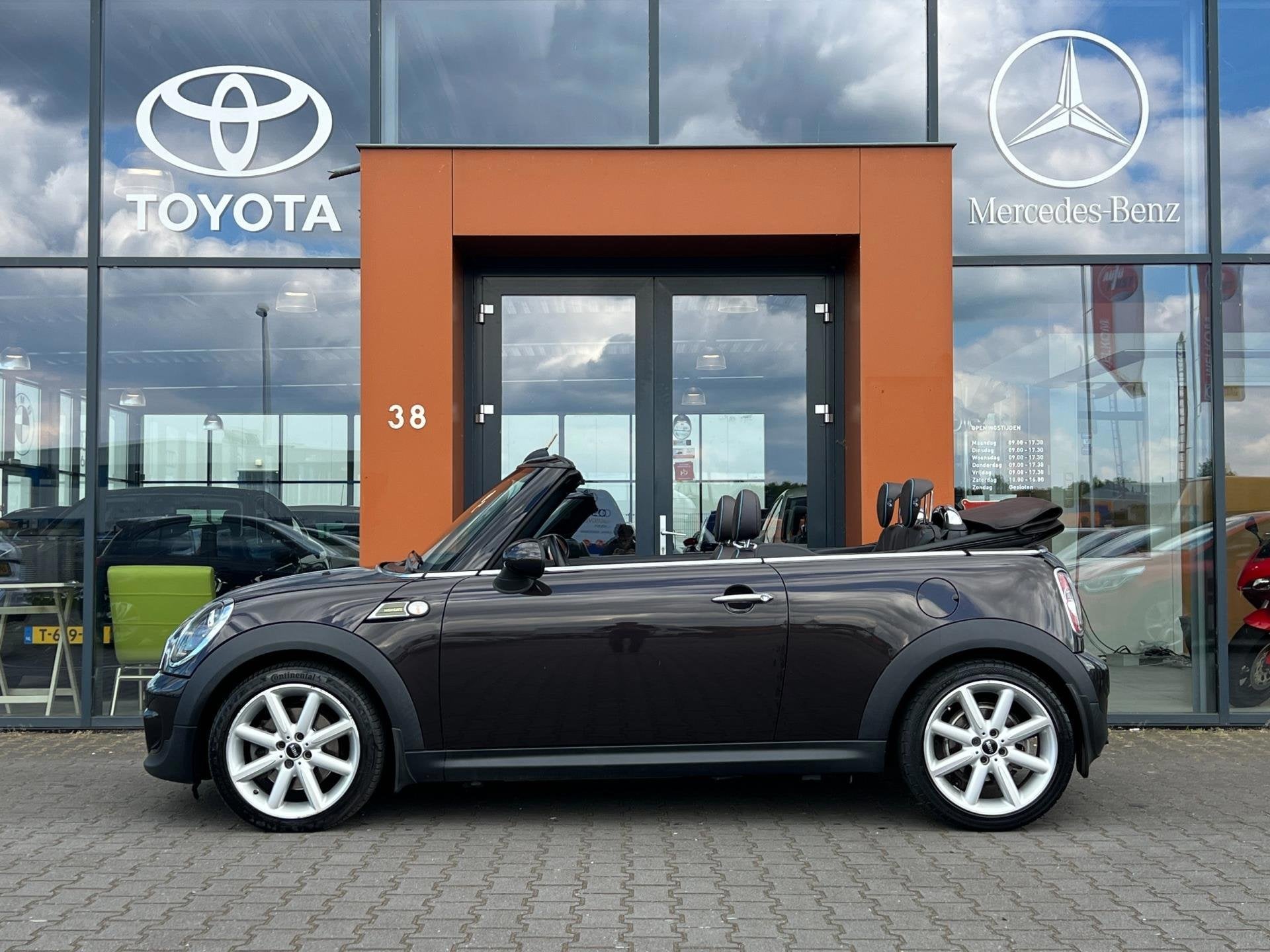 Mini Mini Cabrio 1.6 Cooper S|Navi|Cruise|PDC|Leer|Clima|BT, Auto's, Mini, Voorwielaandrijving, Euro 5, Gebruikt, 4 cilinders