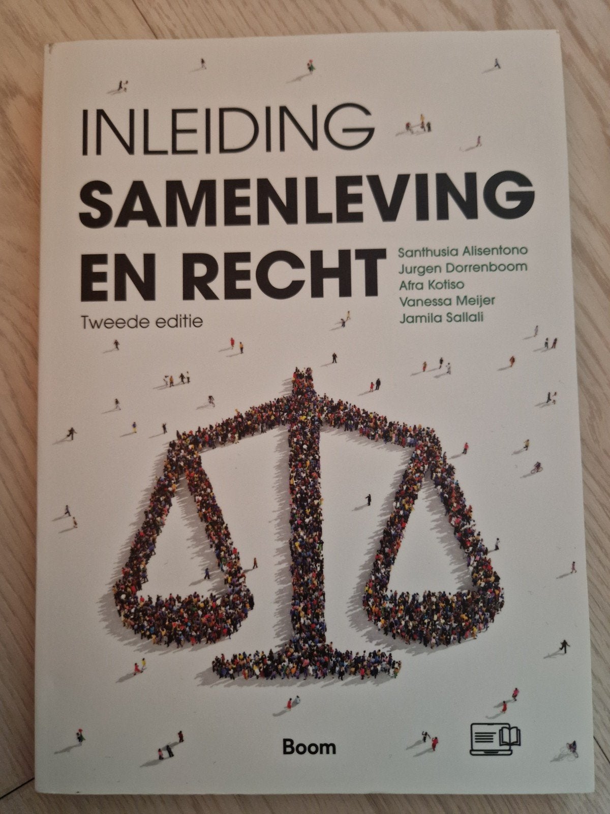 Santhusia Alisentono - Inleiding Samenleving en Recht, Sociale wetenschap, Nieuw, Ophalen of Verzenden, Santhusia Alisentono; Afra Kotiso; Jurgen Dorrenboom; Vanessa...