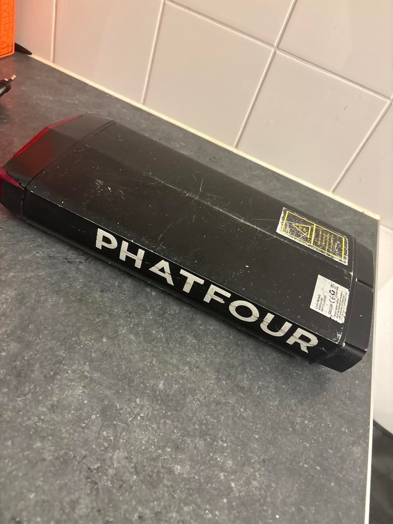 Phatfour fatbike batterij - Zo goed als nieuw, Fietsen en Brommers, Fietsaccessoires | Fietsaccu's, Ophalen, Zo goed als nieuw