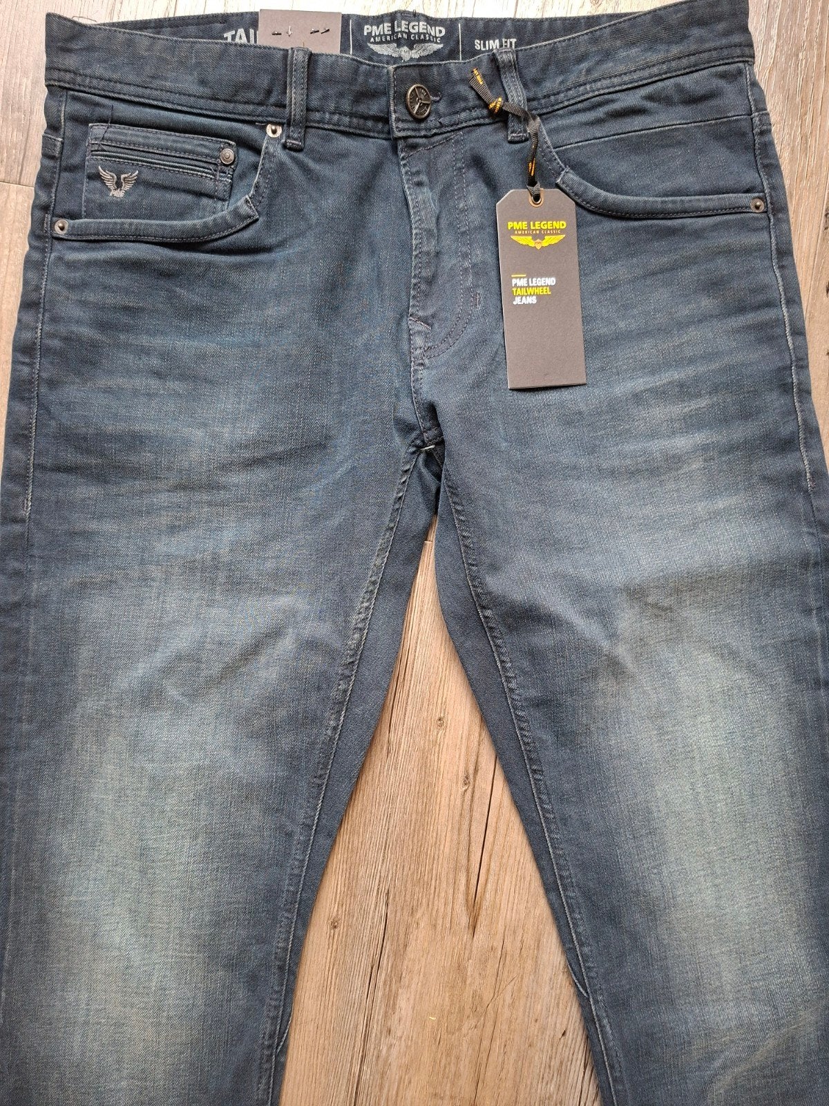 PME LEGEND Tailwheel slimfit jeans W36 L36, W36 - W38 (confectie 52/54), Blauw, Nieuw, Ophalen of Verzenden